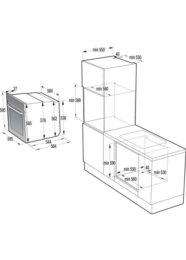 Духова шафа BOP6373E28EBG Gorenje (391469018)