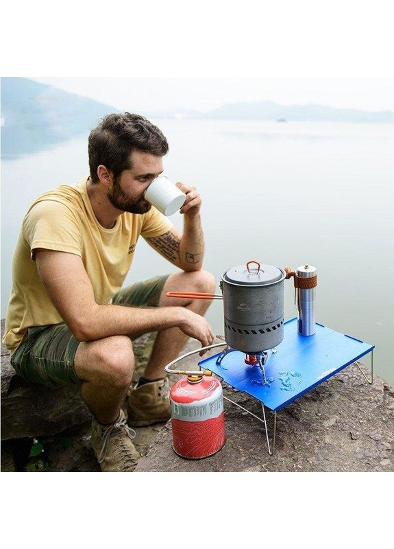 Стол раскладной алюминиевый для пикника NH17Z001-L, 34х25 см, серый (A-017268) Naturehike (317566914)