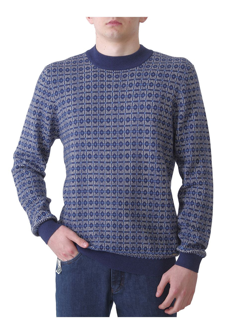 Синий джемпер мужской Ragman