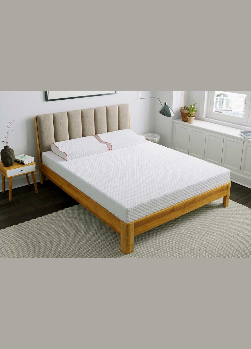 Матрац ортопедичний Noble Aurum Lyra 180х200 см безпружинний (EVR-5381) HighFoam (305004486)