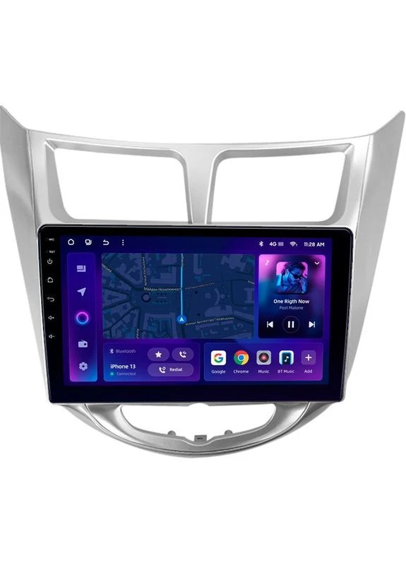 Штатная магнитола MOSS M2 4+32 Gb Hyundai Solaris 1 2010-2016 9" AMS (378895722)