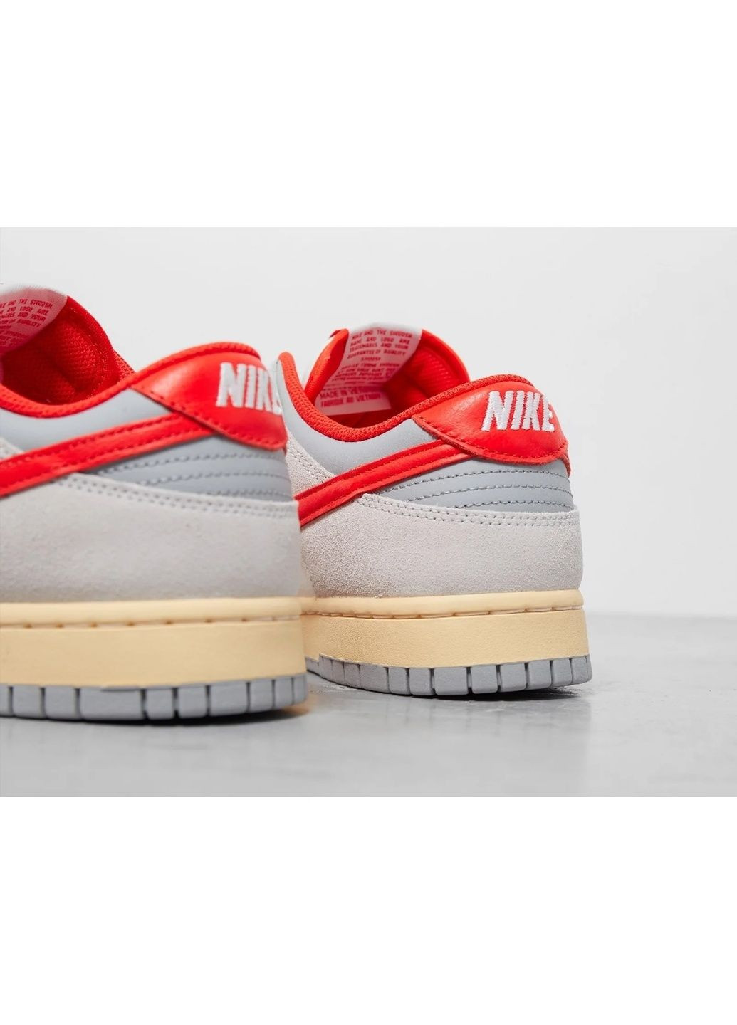 Белые кроссовки мужские dunk low 85 white fj5429-133 Nike