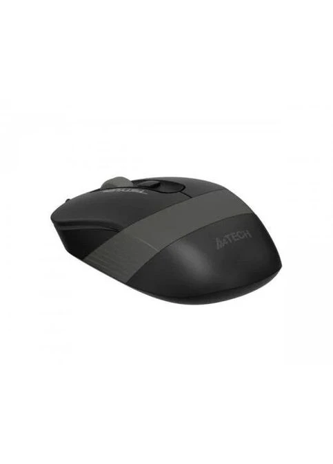 Мышь Fstyler FM10S 1600dpi Black+Grey, USB, бесшумная (FM10S Grey) FM10S (GREY) A4Tech (395337322)