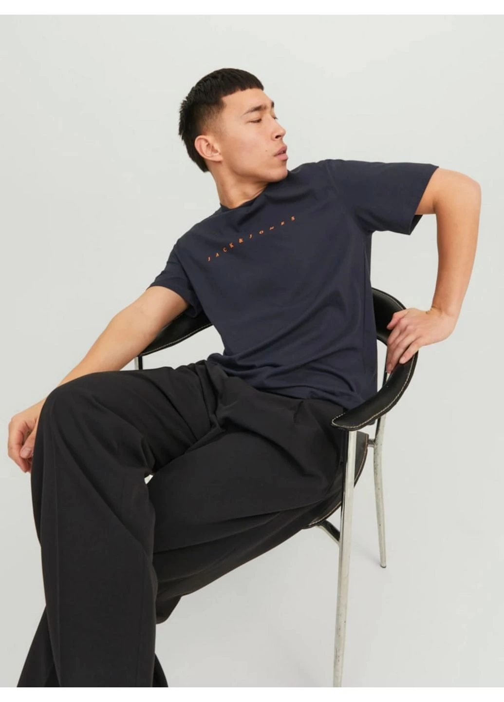 Темно-синя футболка 9457462 jnj428 Jack & Jones
