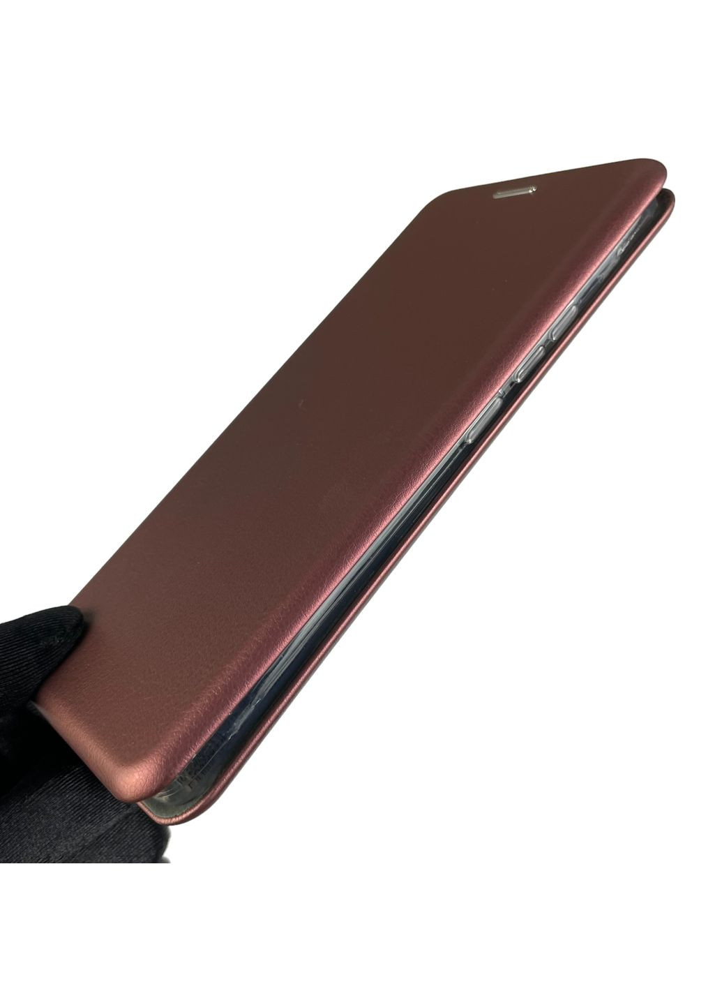 Чохол-книжка для Redmi Note 13 Pro Plus з підставкою на сяомі редмі нот 13 про плюс бордова gd1 Xiaomi (366022790)