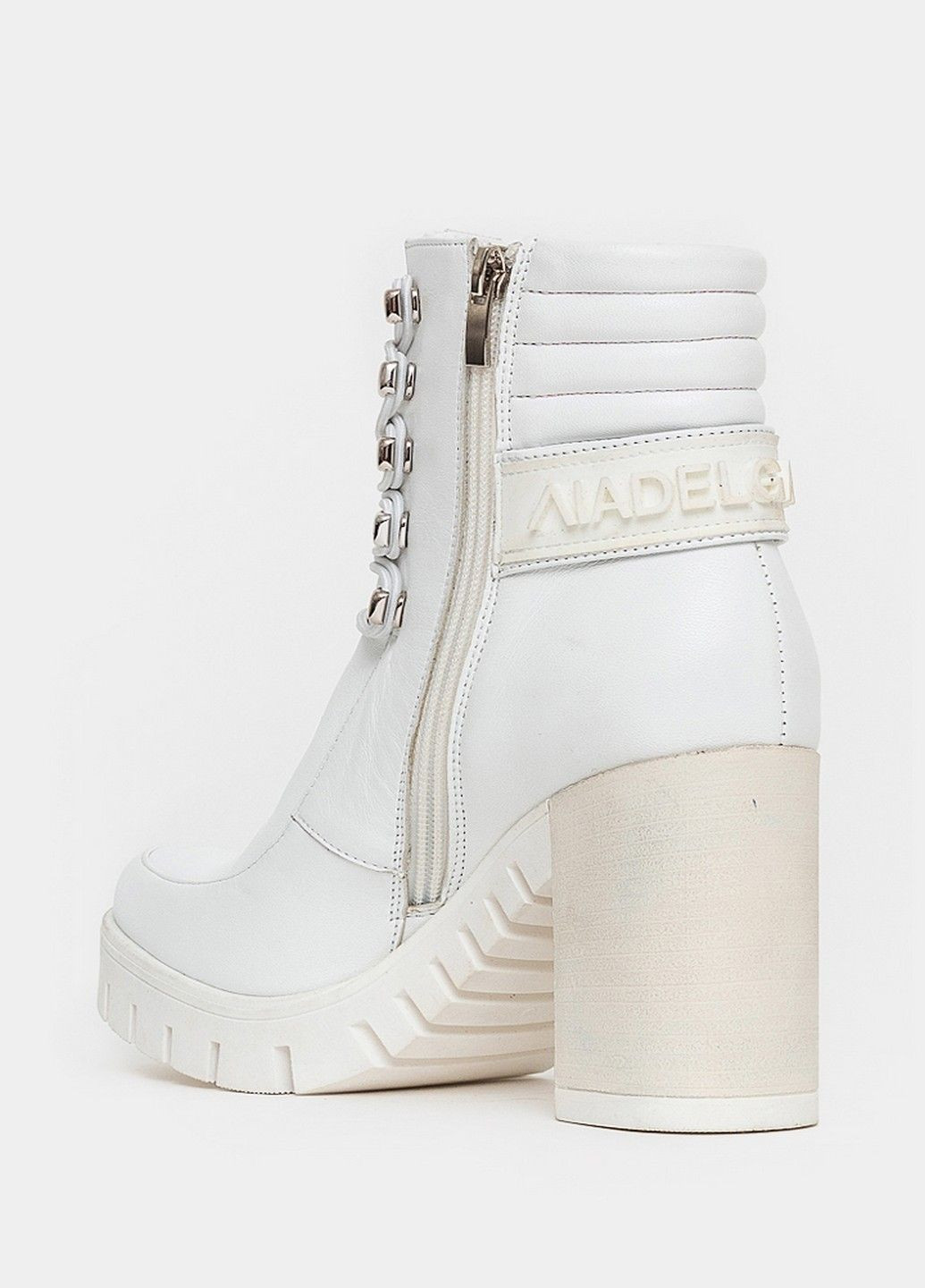 Белые зимняя ботильоны Via del Garda