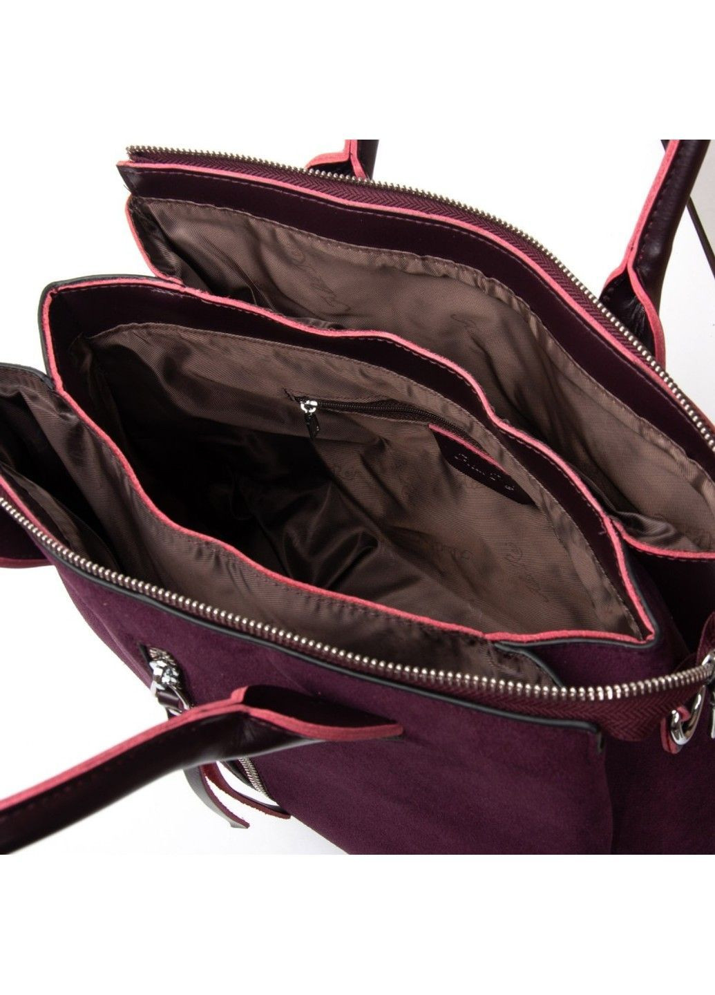 Женская замшевая сумка 1561 bordo Alex Rai (366092205)