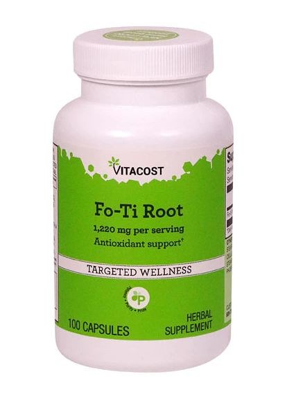 Корни горца, Fo-Ti, 1220 мг, 100 капсул Vitacost (365987407)