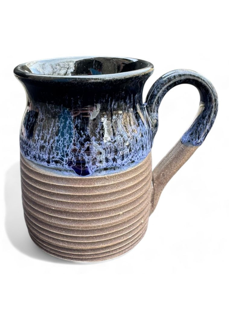 Чашка ручной работы синяя Пчелка Viking (292565358)