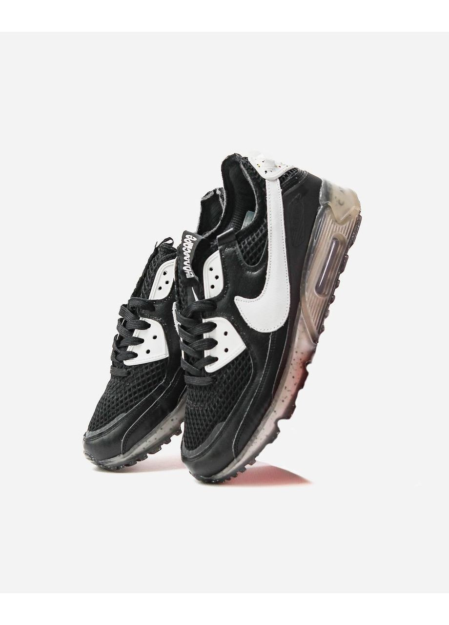 КРОСІВКИ ЖІНОЧІ NIKE AIR MAX 90 TERRASCAPE BLACK WHITE НАЙК АІР МАКС 90 No Brand чорні демісезони (367168287)