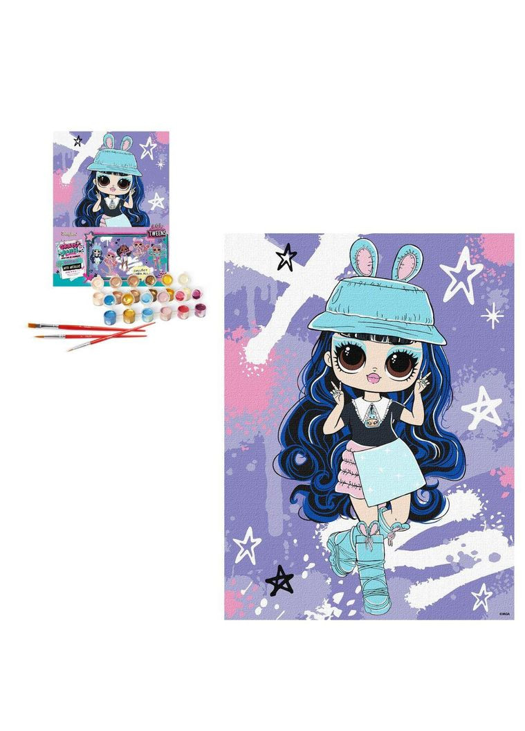 Набір для розпису для дітей "Tweens LOL Skate Dance Ая Черрі" 30х40 см (KHO1213) Ідейка (339402566)