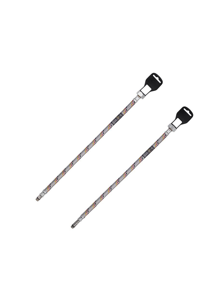 Гибкая подводка для подключения смесителя KRP 1/2"хМ10 ВЗ 150 см в оплетке из нержавеющей стали Kroner (332957821)