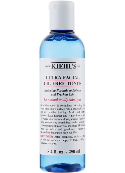Зволожувальний тонік без вмісту олій для шкіри обличчя Ultra Facial Oil-Free Toner 250ml (463725-33129938) Kiehl's (368621239)