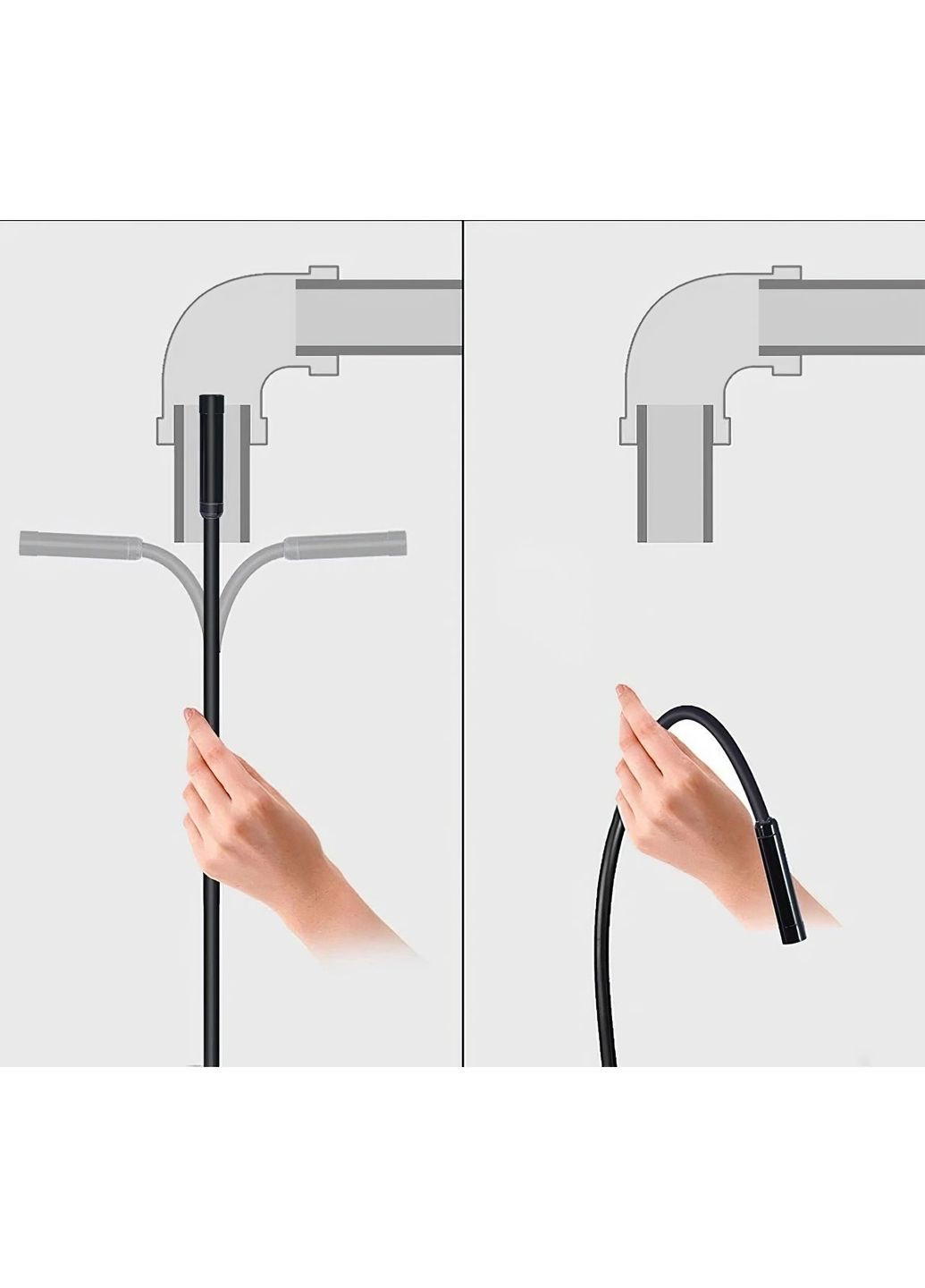 Камера-ендоскоп для смартфона USB-камера гнучка автомобільна для Android із підтримкою OTG 2 м Micro-USB Xiamen (361161843)