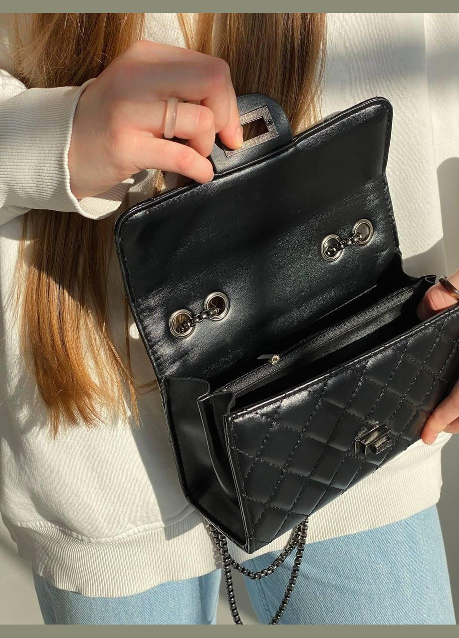 Женская сумка на плечо кросс-боди 8250 черная No Brand (296008135)