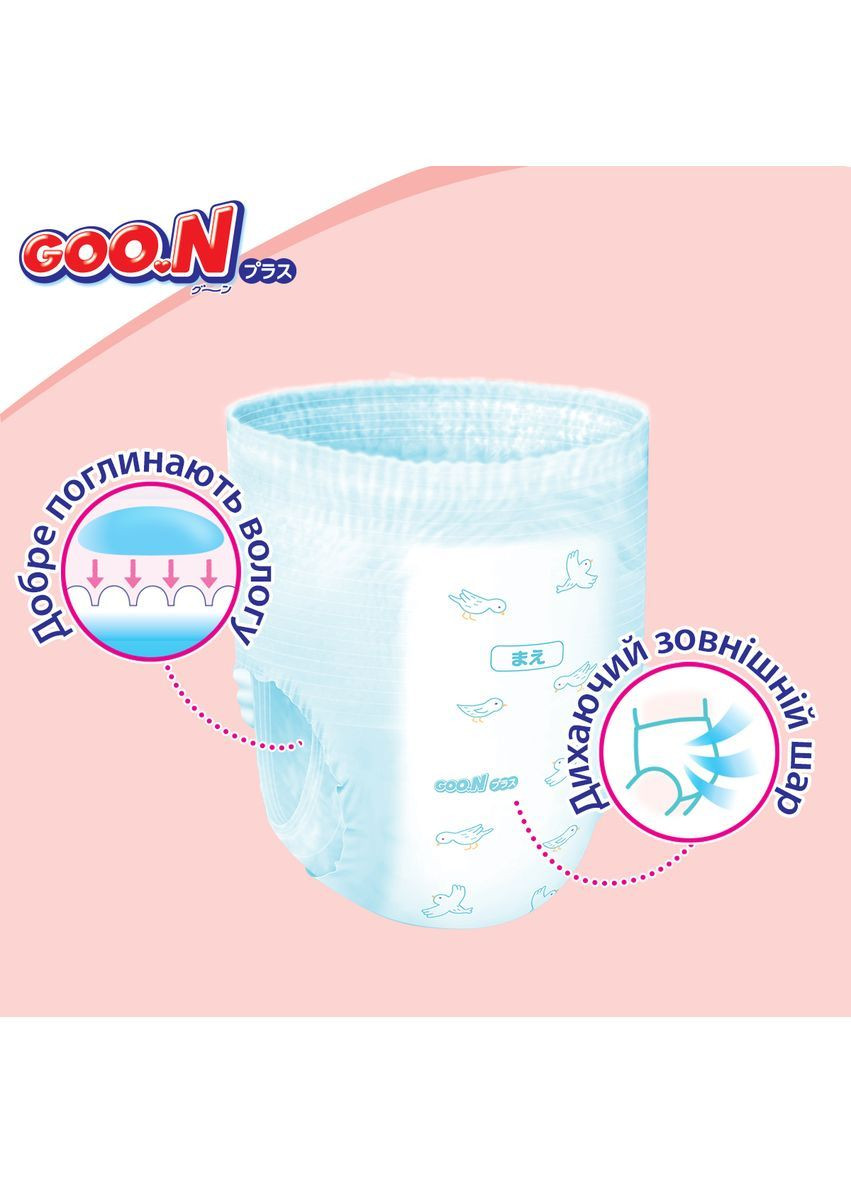 Підгузки-трусики Plus 6/XXL (13-28 кг), 28 шт. Goo.N 21001513 (366472109)