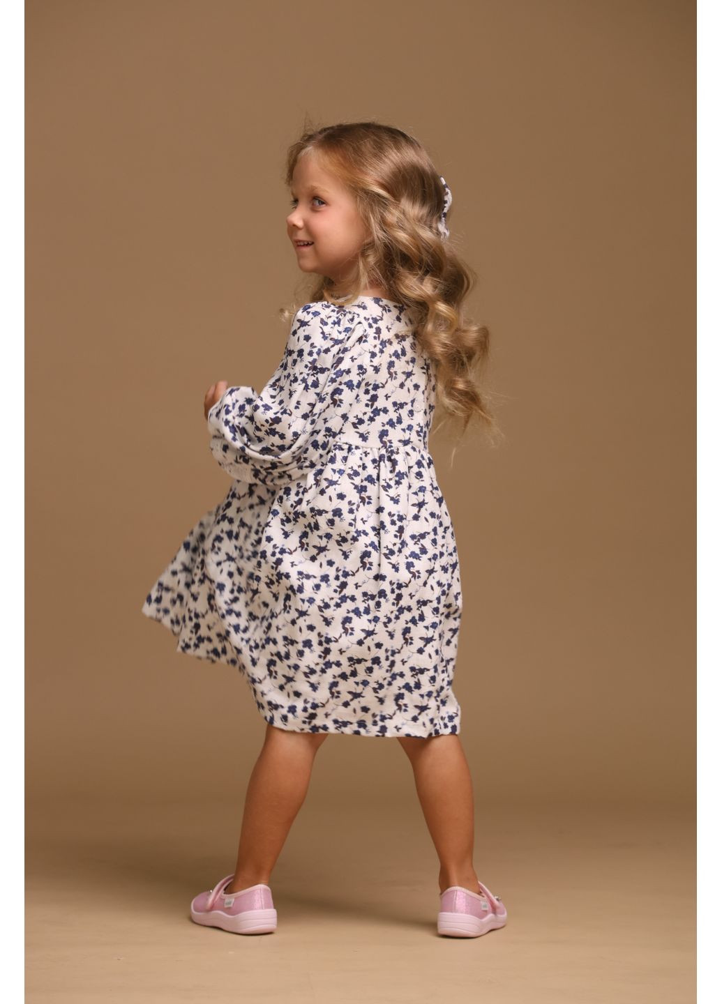 Синее детское платье для девочки синее маргарет Darochka (354831230)