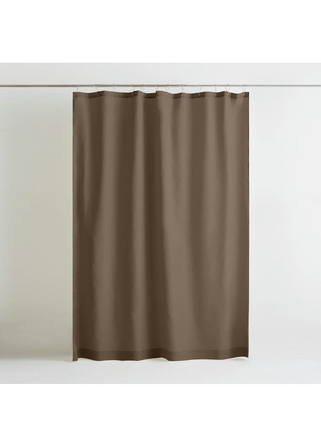 Шторка для душа и ванной ESPRESSO с кольцами 180х200 см Шоколадный Cosas (372991074)
