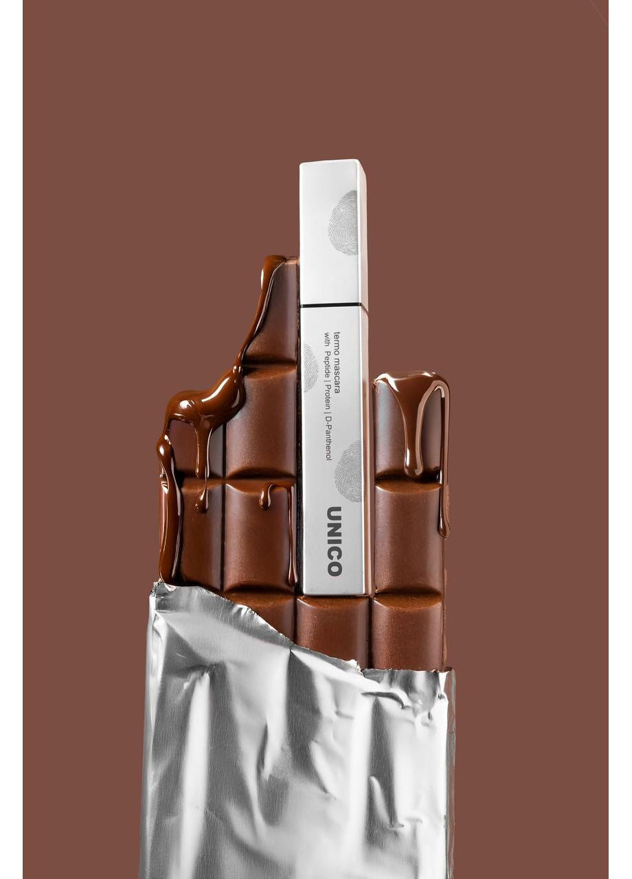 Термотуш-сыворотка для ресниц Termo Mascara With Peptides, Brown Unico (363263464)