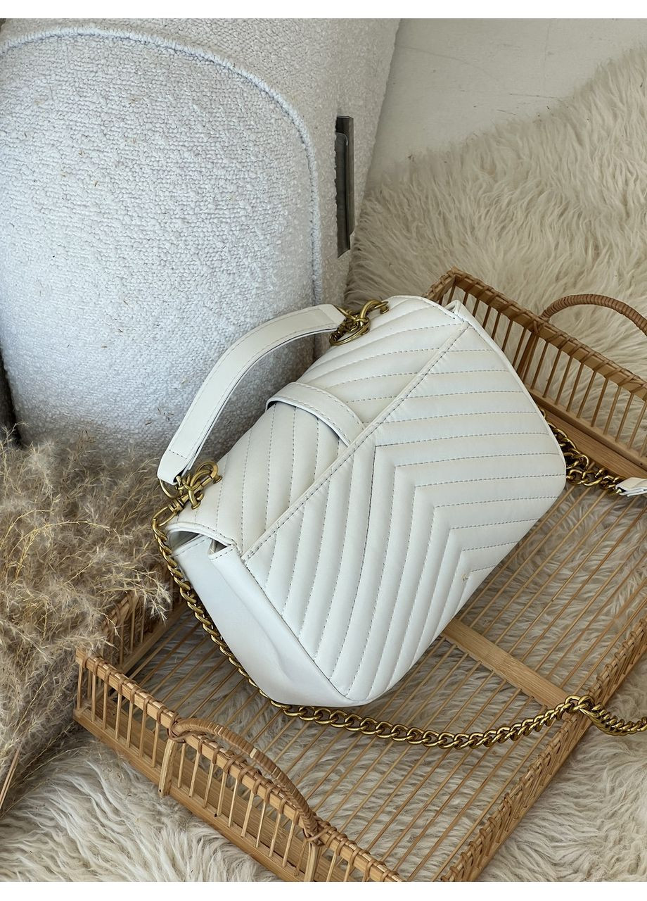 Женская сумка College Medium In Quilted YSL клатч No Brand (369935357)