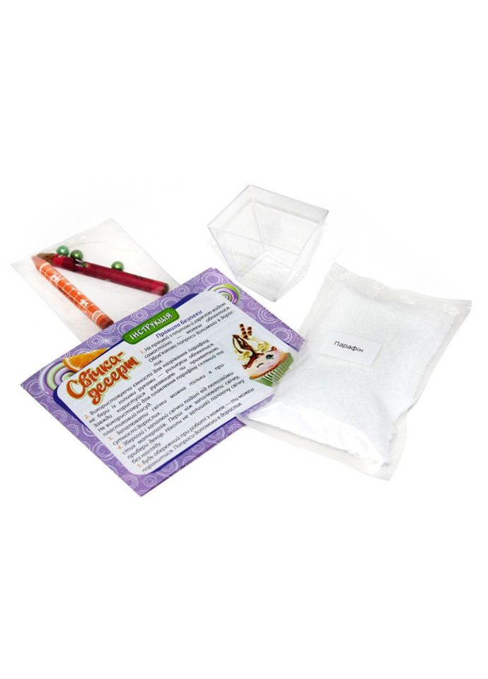 Гелева свічка-десерт "Тірамісу" 10100526 своїми руками Ranok Creative (369402403)