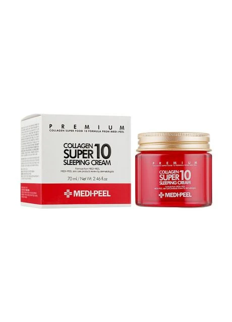 Крем антивозрастной ночной с коллагеном Medipeel COLLAGEN SUPER10 SLEEPING CREAM 70ml Medi-Peel (326807527)