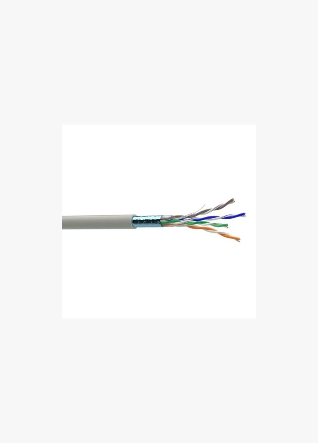 Кабель витая пара F/UTP Cat. 5e 4х2х0.48 кв.мм серый [1259504-1C] внутренний компьютерный ЗЗКМ (344534470)