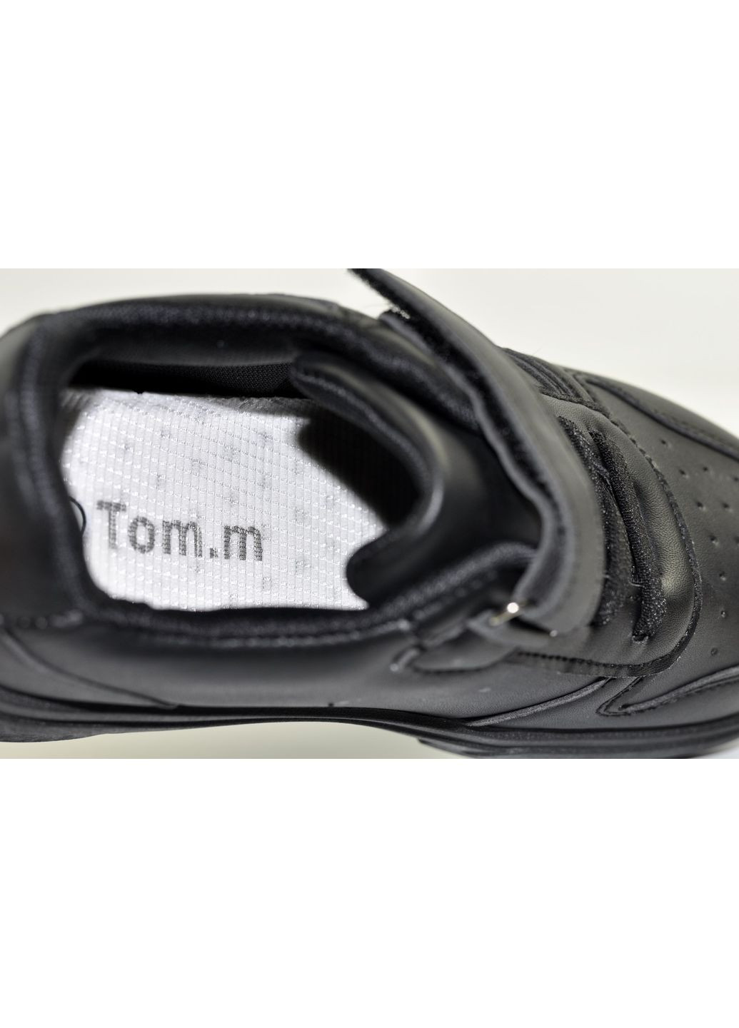 Черные демисезонные кеды на мальчика tom.m t-11803-a Том.М