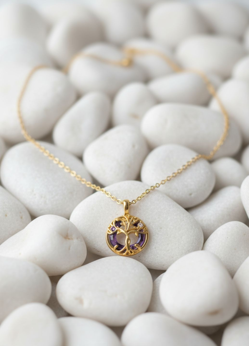 Цепочка женская с кулоном Дерево жизни Дерево рода Fashion Jewelry (368794886)