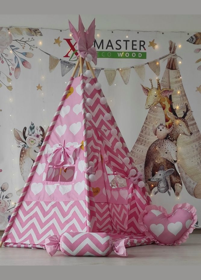 Вигвам для ребенка Marshmallow 5-ти гранный. Полный комплект! No Brand (316256997)