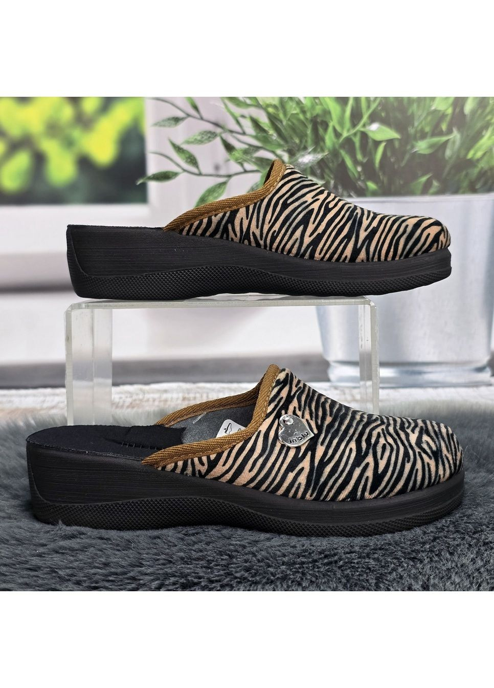 Песочные тапочки домашние Inblu