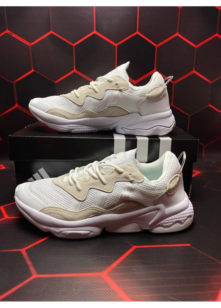 Комбіновані літні кросівки adidas ozweego адідас озвіго No Brand