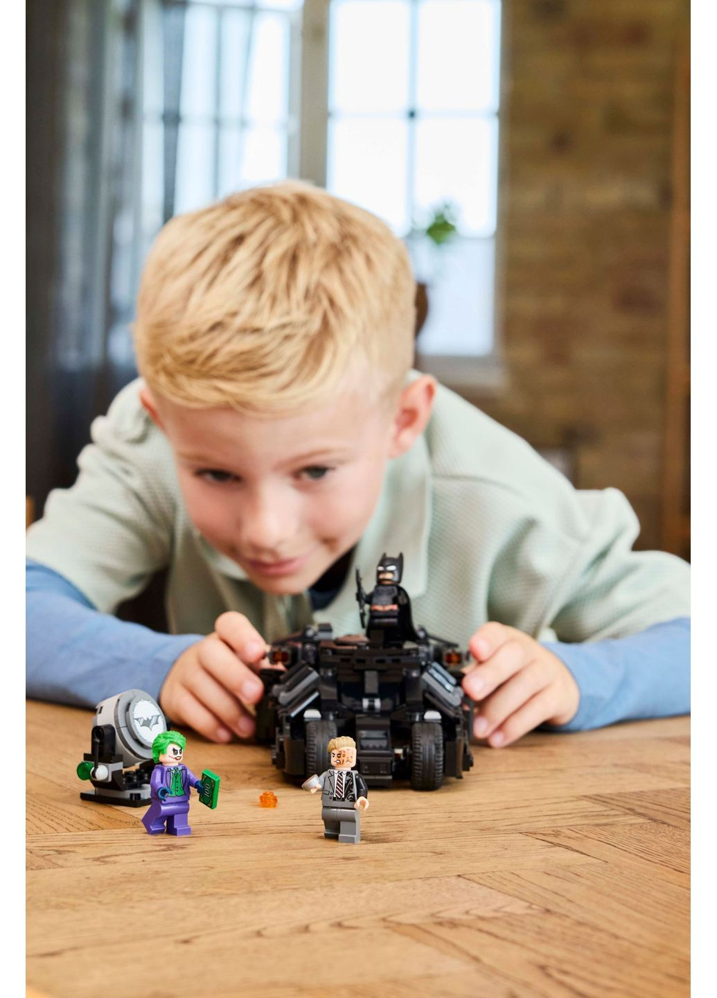 Конструктор Super Heroes Бэтмен Тумблер против Двуликого и Джокера Lego (383145734)