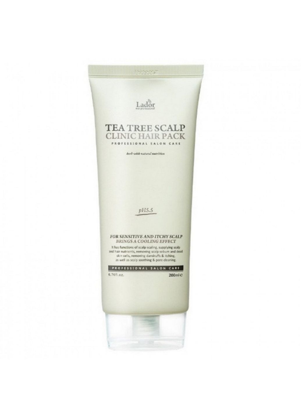 Укрепляющая маска для кожи головы и волос tea tree scalp с экстрактом зеленого чая La'dor (282592124)
