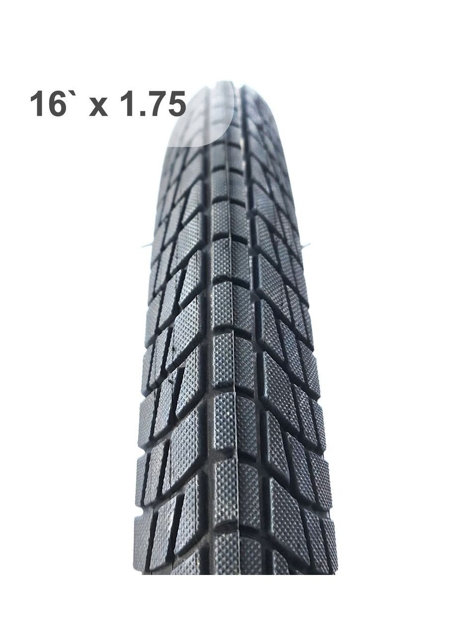 Покришка для дитячого велосипеда K-841-017 напівслік 16х1.75 (47-305) корд 30 TPI (G0000861) Kenda (355802826)