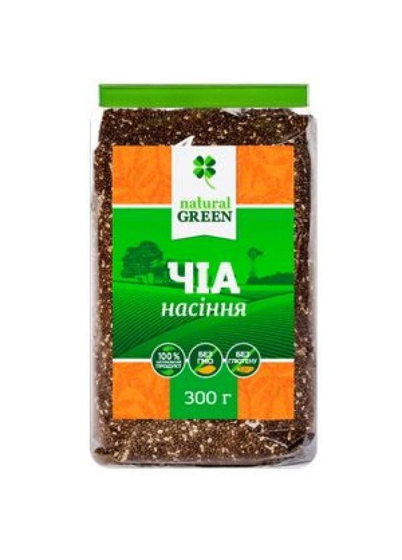 Чіа насіння, 300 г Natural Green (385813606)