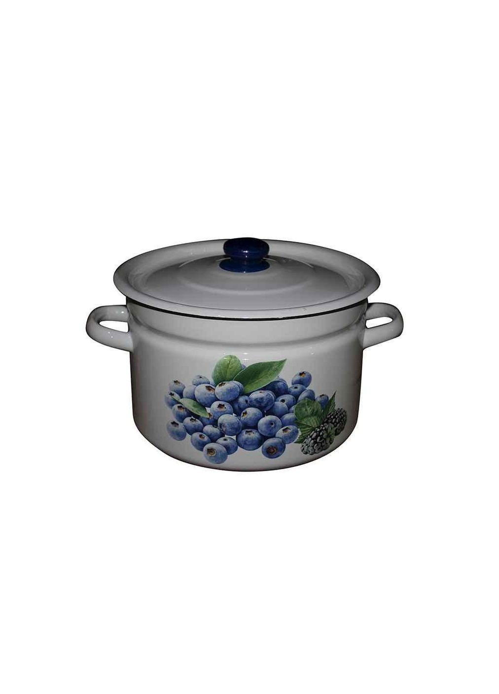 Каструля ем. 12л /2 циліндрична Лохина (I1624/2) ТМ Idilia (360563628)