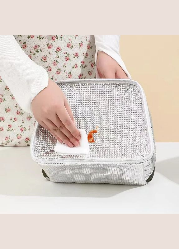 Термосумка - ланч бэг для еды с собой на 5л Zip, красная More (299716018)