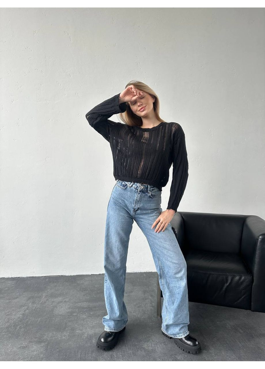 🧵 Стильна в’язана кофта 🧵Ознайомтеся з розмірною сіткою. DK/DL Мода без кордонів (361298342)