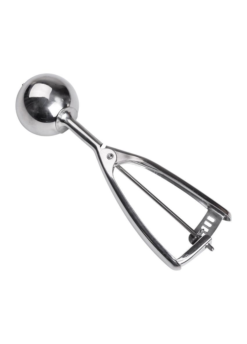 Кругла ложка для морозива з нержавіючої сталі 21х6,5 см для десертів та заморожених страв ProDobro (364191891)