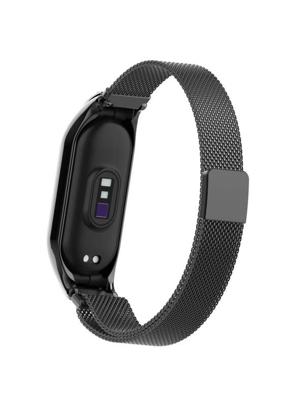 Ремінець для Xiaomi mi band 9 / ремішки на сяомі, ксіомі мі бенд / металійний ремінець до фітнес-браслета Epik (360633208)