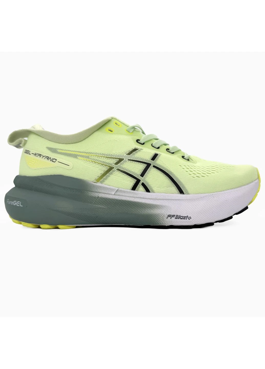 Сірі літні кросівки asics gel-kayano 31 grey/green асікс гель кахано 31 сірі No Brand