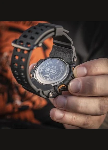 Часы тактические Adventure Black/Orange M-TAC (296654188)