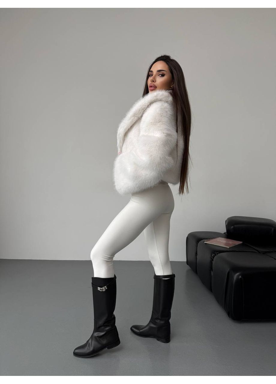 Укороченная шуба из меха из шерсти и ангоры ❄️❄️❄️ Україна (369563134)