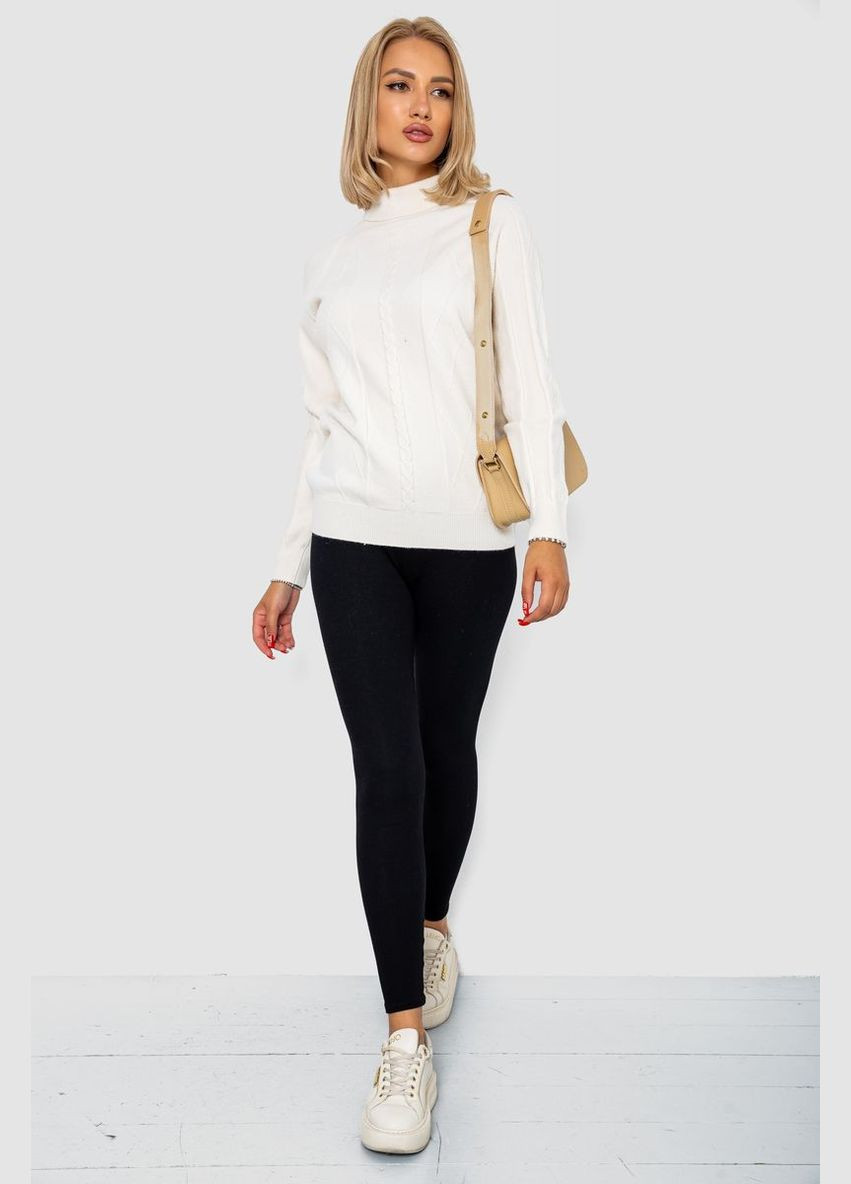 Гольф жіночий однотонний, колір бежевий, Ager (298866596)