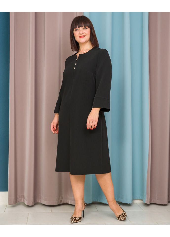 Черное платье 14585-3 Alenka Plus