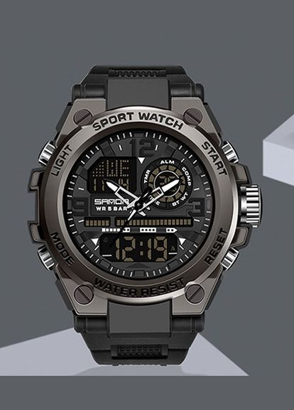 Часы мужские тактические наручные спортивные Sanda 6024-Blue (329443043)