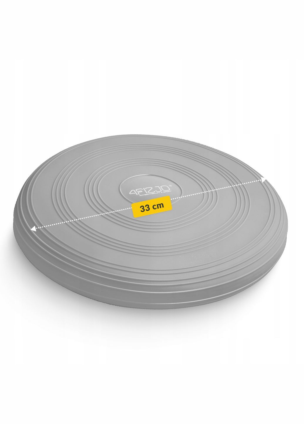 Балансировочная подушка-диск MED+ 33 см сенсомоторная, массажная Grey () 4FIZJO P-5907739313812 (345714715)