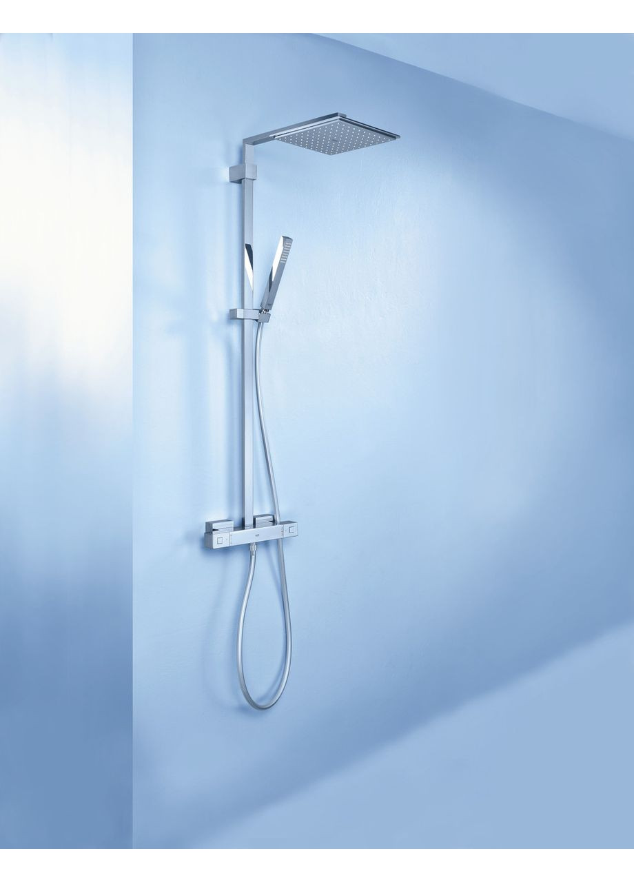 Душевая система с термостатом для душа Euphoria Cube System (26087000) Grohe (369933617)