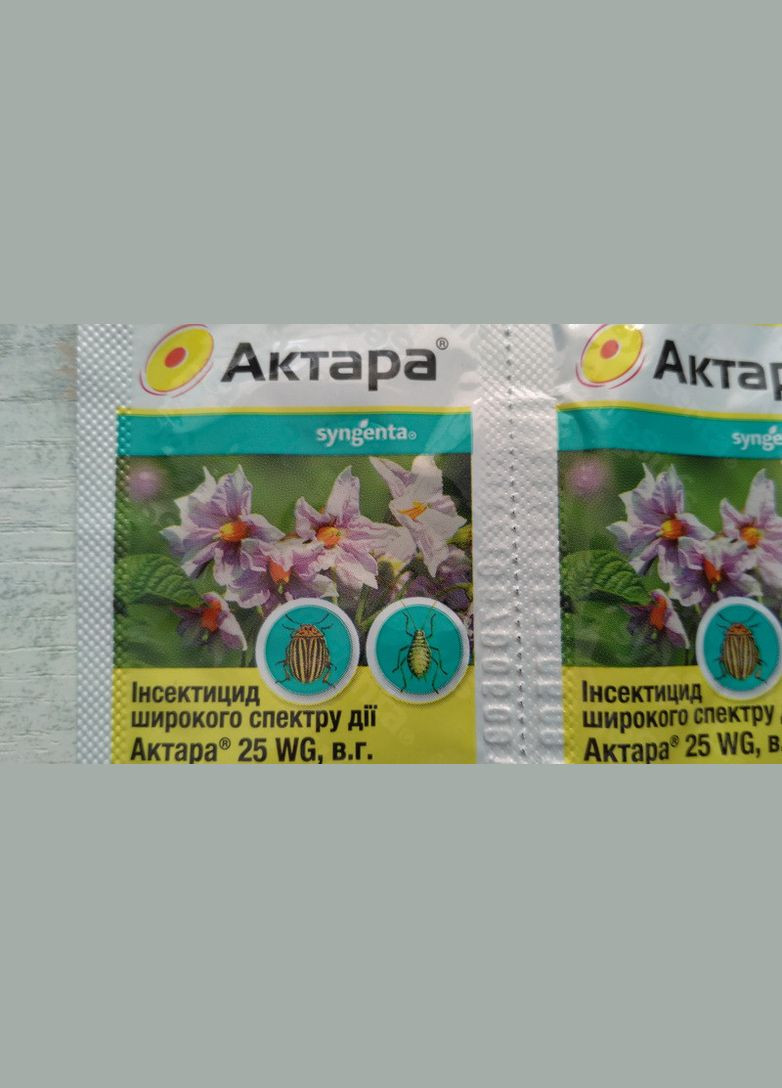 Актара 25 WG, ВГ 1,4г/10л Інсектицид широкого спектру дії (тіаметоксам, 250 г/кг), Сингента Syngenta (315728564)